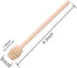 CINBILCORN 4 Sticks,6.3 Inches Pcs Wooden Honey Dipper Honey Comb Stick Honey Spoon Honey Wand for Honey Collecting
