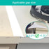Stove Gap Covers, 2 Pack Kitchen Silicone Oven Gap Filler - 21 Inches Countertop Strips Guard, Easy to Clean (White)