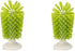 2PCS Glass Cleaning Brush with Suction Cup, Kitchen Bottle and Wine Cup Cleaner, Stable Washing for Cups, Mugs, Jugs -
