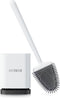 ASOBEAGE Deep Cleaner Toilet Brush, Silicone Toilet Brush with No-Slip Long Handle and Flexible Bristles, Quick Drying