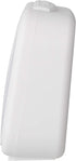 5.5" Large Analog Alarm Clock, Silent Non Ticking, Gentle Wake Beep Sounds, Battery Operated, White