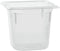 Vollrath Clear 1/6 Size Super Pan 3, 2.2 Qt. Plastic Pan