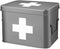 Flexzion Medicine Box, Home Pharmacy Box, 33 x 21 x 19 cm,