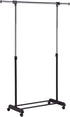 Honey-Can-Do Rolling Garment Rack with Adjustable Height and Width, Metal Clothes Rack,