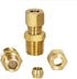 EZ-FLO 10 Inch Water Filter, Brass 1/4 Inch MIP x 7/16 Inch Compression Adapters, 1500 Gallon Capacity, 60458N