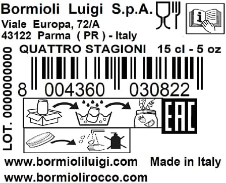 Bormioli Rocco Quattro Stagioni Airtight Pot, Clear