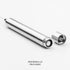 Handheld Milk Frother, ROMAUNT Battery Operated Electric Mini Mixer for Latte, Cappuccino, 304 Stainless Steel
