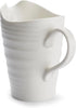 Portmeirion Sophie Conran White Medium Pitcher with Handle | 28 Oz Creamer Pitcher for Coffee and Milk