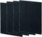 Nispira Replacement Charcoal Carbon Pre Filter Compatible with Fellowes AeraMax 290 300 DX95 Air Purifier - 4 Pack (9324201)