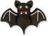 JEM Enterprises Pop It - Bat Shaped Mold for Cake Decorating, Set of 2, Large & Small Sizes, White