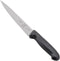 Mercer Culinary M23830 Millennia Chef's Knife, 7.5-Inch Wavy Edge, Black Handle