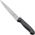 Mercer Culinary M23830 Millennia Chef's Knife, 7.5-Inch Wavy Edge, Black Handle