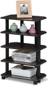 5-Tier Furinno Turn-N-Tube Storage Shelves, Book Shelf, Corner Shelf, Toolless Open Shelves, for Organization