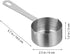 Hemoton Mini Sauce Pan, Stainless Steel Butter Warmer Pot, Milk Warmer, Chocolate Melting Pot, 80ml