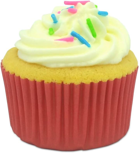 Standard Baking Cups, Classic Red Greaseproof Cupcake Liners, 150-Count