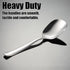 X-Large Heavy Duty Buffet Serving Spoons, 9.5X2.8 inches 316L Stainless Steel Serving Spoons Pack of 2