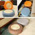 Kelendle 15.75 inches Round Tatami Cushion Cover Straw Floor Ottoman for Meditation & Living Room Indoor/Outdoor