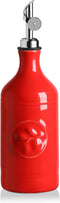 Sweejar 16 Oz Ceramic Olive Oil Dispenser Bottle, Oil Dispenser for Kitchen