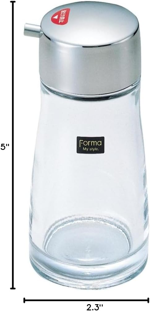 Azvel 1 X Soy Sauce Pot with Stainless Steel Cap