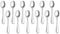 Demitasse Espresso Spoons, 12-piece Mini Stainless Steel Spoons for Coffee, Dessert, Tea, Appetizer (4.7 Inch)