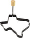 R&M International Non-Stick Texas Shaped Egg Fry and Pancake Ring with Handle