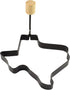 R&M International Non-Stick Texas Shaped Egg Fry and Pancake Ring with Handle
