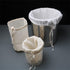 Melostu 200 20*30CM Food Grade Soy Milk Filter Bags, Micron Fine Mesh Bag Milk Filter Bag All Purpose Food Strainer