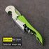 Professional Waiter Corkscrew Wine Openers Set, 4 PCS, Upgraded Heavy Duty Stainless Steel Hinges for Restaurant Waiters
