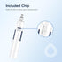 GLACIER FRESH Replacement for RPWFE, RPWF (Built-in CHIP) Refrigerator Water Filter, Compatible with GFE28GYNFS, GFE28GELDS, PFE28KELDS, PFE28KYNFS, GFD28GELDS, PWE23KELDS, PWE23KMKES, 1 Pack by GLACIER FRESH