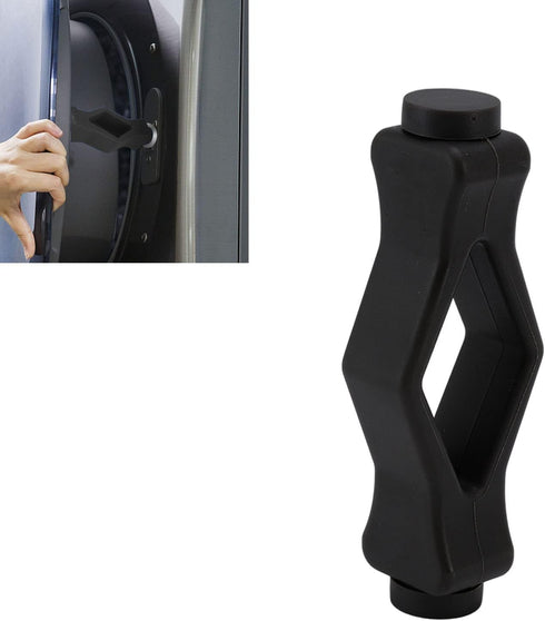 Fdit Mouth Shape Strong Magnet Washer Door Stop - Magnetic Washing Machine Door Holder, Flexible Prop Fits Most Washing