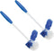 LOLA Classic Toilet Brush w/Under-The-Rim Scrubber, 2 Pack, Deep Cleans The Entire