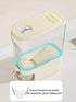 25 Lbs IEEK Rice Dispenser, Large Cereal Dry Food Storage Containers with Measuring Cup and Lid,Moisture Proof Airtight