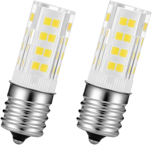 Whirlpool Microwave Lights Under Hood E17 Base - LED Bulb 125V Fits Maytag Kenmore GE Amana Over The Range Microwave -