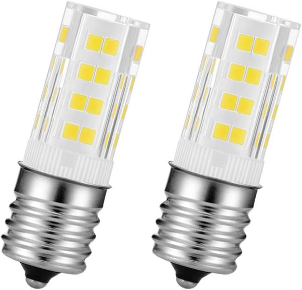 Whirlpool Microwave Lights Under Hood E17 Base - LED Bulb 125V Fits Maytag Kenmore GE Amana Over The Range Microwave -