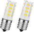 Whirlpool Microwave Lights Under Hood E17 Base - LED Bulb 125V Fits Maytag Kenmore GE Amana Over The Range Microwave -
