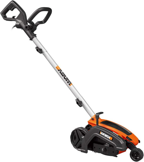 WORX WG896 12 Amp Electric Lawn Edger & Trencher, 7.5 Inch, Orange and Black