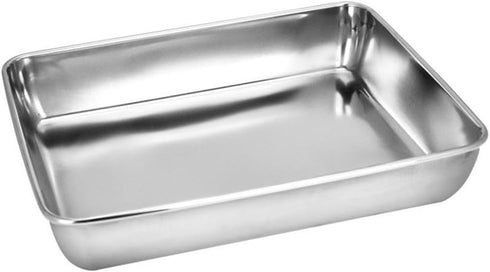Heavy Duty Stainless Steel Baking Pans, Sheet Pan, Cookie Sheet, Hotel Pan, Dishwasher Safe by Meleg Otthon