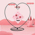 Heart-Shaped Ornament Display Stand by Archi, Iron Pothook Stand for Hanging Glass Terrarium (Heart-1)