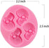 Chocolate Candy Molds, Halloween Skulls Silicone Fondant Mold Set of 3 for Cake Decoration
