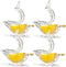 New Acrylic Manual Lemon Slice Squeezer, Portable Transparent Fruit Juicer, Hand Juicer for Orange Lemon