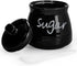 Porcelain Sugar Bowl with Lid and Spoon, 12 Ounces Ceramic Sugar Storage