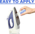 Steam Iron Cleaner Stick - Iron Reactor Cleaner Removes Build-Up Starch, Melted Fabric, Glue from Hot Iron (1 Pack)