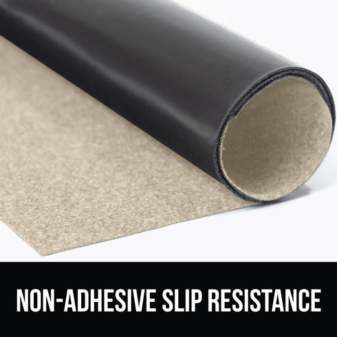 GORILLA GRIP LeakGuard Non-Adhesive Under Sink Mat, Waterproof Quick Dry Shelf Liner, 24x30 Beige