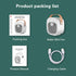 Mini Air Conditioner | 6000mAh USB Rechargeable Personal Air Conditioner | 3 Speed Quiet Air Cooler for Desktop &