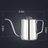 PARACITY Pour Over Kettle Gooseneck Spout Coffee Tea Pot 12OZ Hanging Ear Hand Blunt Long Narrow Drip Cup for Coffee Maker Carafe, Camping Coffee Pot for Travel Outdoor(Stainless Steel) by PARACITY