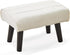 Wimarsbon Small Foot Stool Ottoman Modern Accent Step Stool Seat with Solid