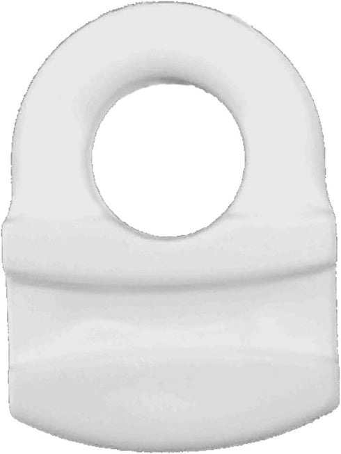 DMSE Wholesale Eye Type Curtain Slide Curtain Carriers Glides Sliders, 56 Pack