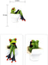 StealStreet SS-G-61233, Green Frog Decorative Figurine, Bathroom Business
