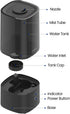 Cool Mist Humidifier for Bedroom, Quiet Ultrasonic Humidifier with 360° Nozzle, Auto Shut-Off, Black