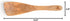 Handcrafted Curved Spatula, Brown by Berard 66475 French Olive-Wood